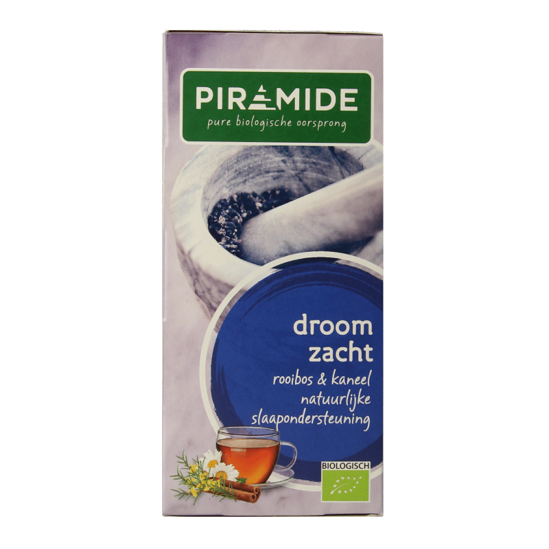 8711812409555_A1N1.png Piramide Droom zacht thee bio - Afbeelding 1