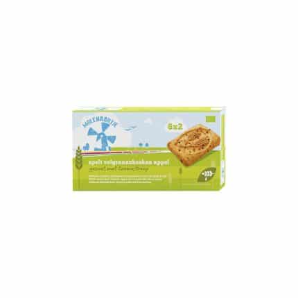 Molenaartje Speltkoek volgranen appel bio