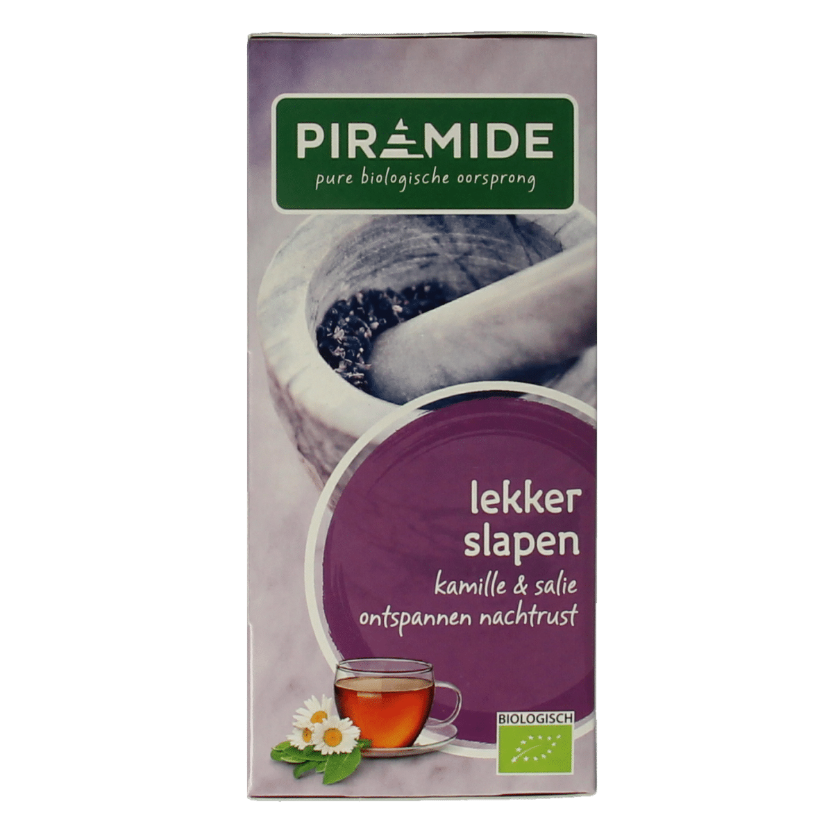 8711812418274_A1N1.png Piramide Lekker slapen thee eko bio - Afbeelding 1