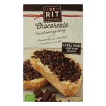 De Rit Chocoreale hagelslag extra puur bio