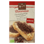 De Rit Chocoreale hagelslag puur bio
