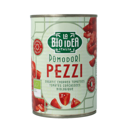 Bioidea Tomatenstukjes in blik bio