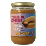 Monki Pindakaas crunchy met zout eko bio