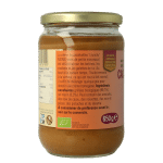 Monki Pindakaas crunchy met zout eko bio - Afbeelding 2