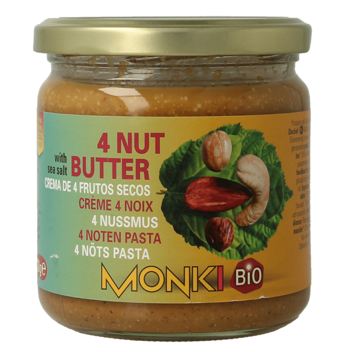 8712439501523_A1N1.png Monki 4 Notenpasta bio - Afbeelding 1