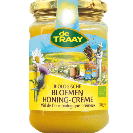 Traay Bloemen honing creme bio
