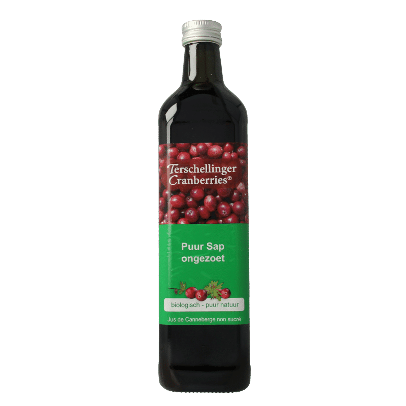8713523017609_A1N1.png Terschellinger Cranberrysap ongezoet bio - Afbeelding 1