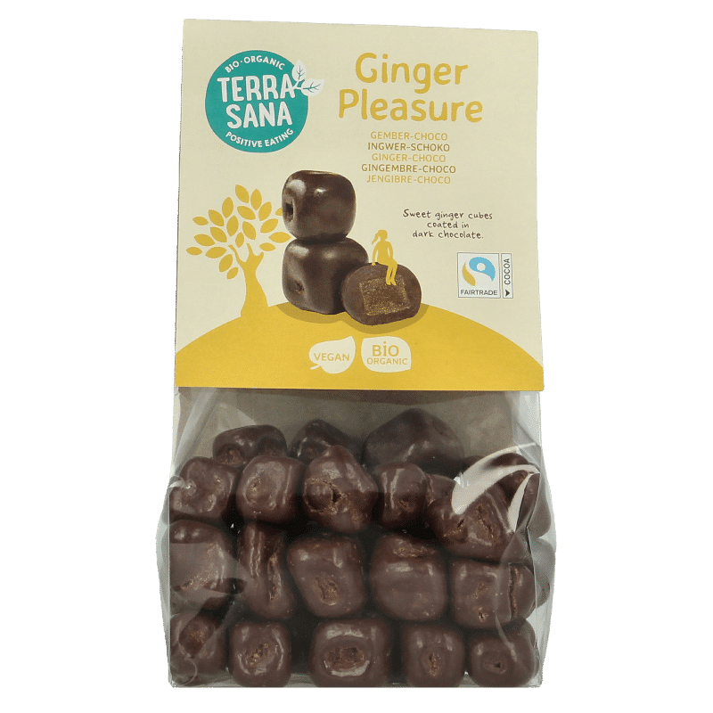 8713576001044_A1N1.png TerraSana Ginger pleasure choco bio - Afbeelding 1