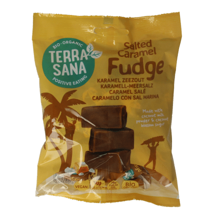 TerraSana Fudge karamel zeezout bio