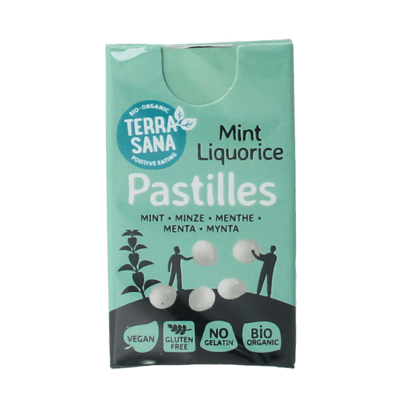 8713576163209_A1N1.png TerraSana Droppastilles mint bio - Afbeelding 1