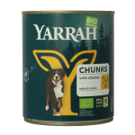 Yarrah Hond brokjes kip in saus bio