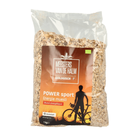 De Halm Muesli energie power sport bio