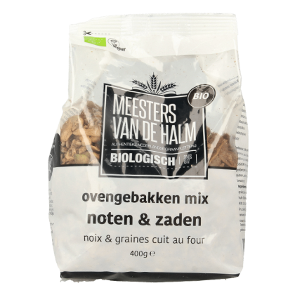 De Halm Ovengebakken noten en zaden bio