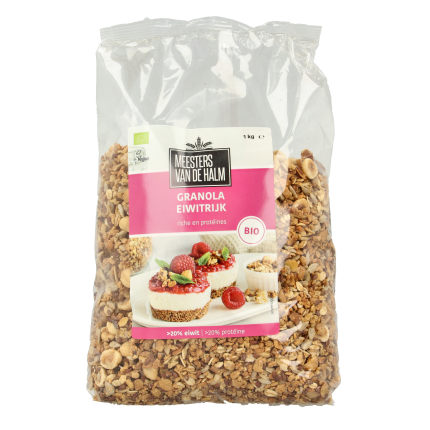 De Halm Granola eiwitrijk bio