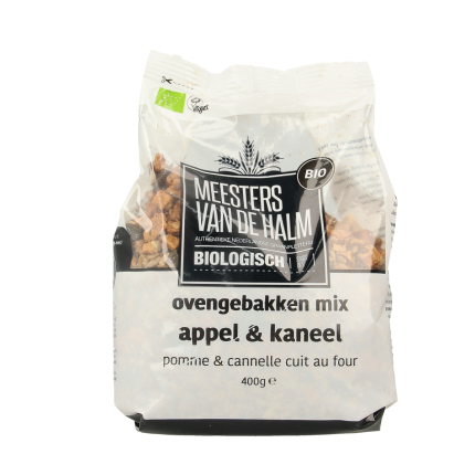 De Halm Ovengebakken mix appel en kaneel bio