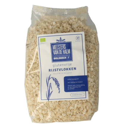 De Halm Rijstvlokken bio