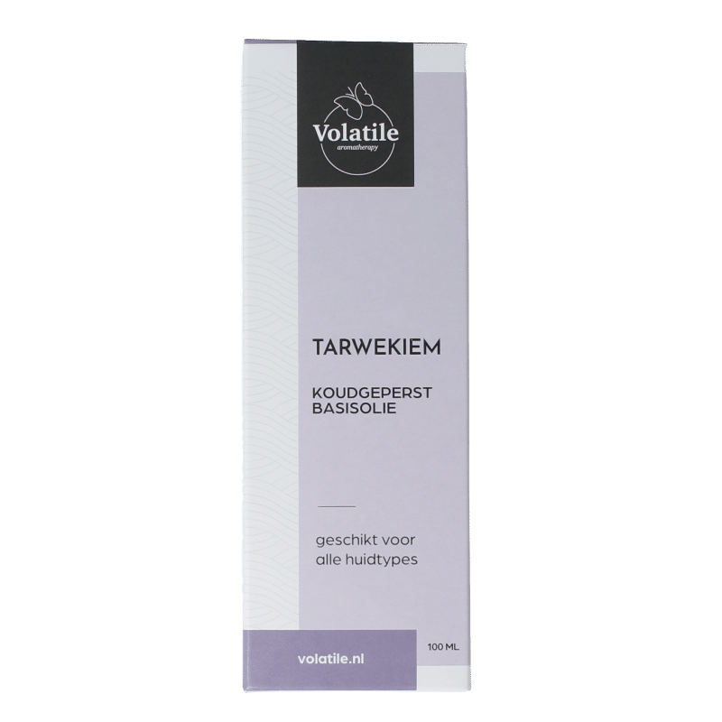 8715542036036_A1N1.png Volatile Tarwekiem koudgeperst basisolie glazen fles - Afbeelding 1