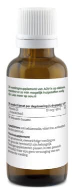 AOV 408 Vitamine D3 druppels 10mcg - Afbeelding 3