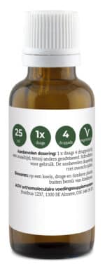 AOV 408 Vitamine D3 druppels 10mcg - Afbeelding 4