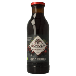 Schulp Krachtsap cranberrysap puur bio