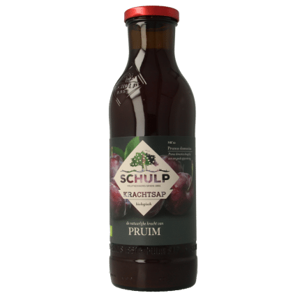 Schulp Krachtsap pruimensap puur bio