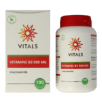 Vitals Vitamine B3 niacinamide 500mg - Afbeelding 2