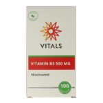 Vitals Vitamine B3 niacinamide 500mg - Afbeelding 4