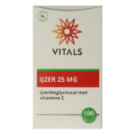 Vitals IJzer 25mg met vitamine C