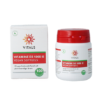 Vitals Vitamine D3 1000IE vegan - Afbeelding 2