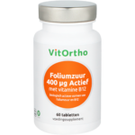 VitOrtho Foliumzuur 400 mcg met vitamine B12