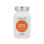 VitOrtho Omega-3 algenolie EPA 75mg DHA 150mg vegan