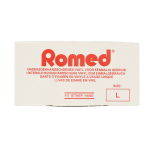 Romed Vinyl handschoen niet steriel poedervrij L - Afbeelding 2