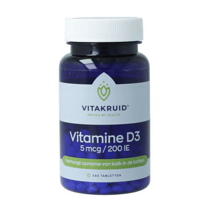 Vitakruid Vitamine D3 5 mcg / 200 IE
