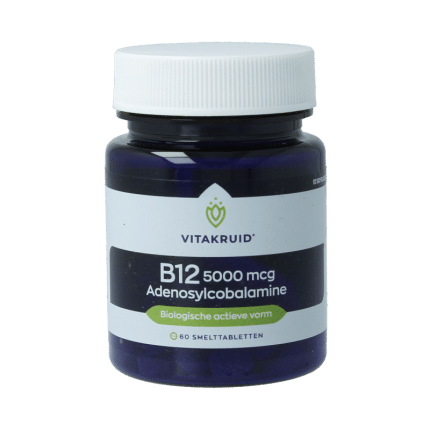 Vitakruid B12 5000 mcg Actief Adenosylcobalamine