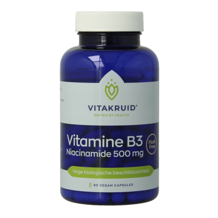 Vitakruid Vitamine B3 Niacinamide 500 mg Flush Free