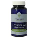 Vitakruid L-Tyrosine 500mg uit fermentatie