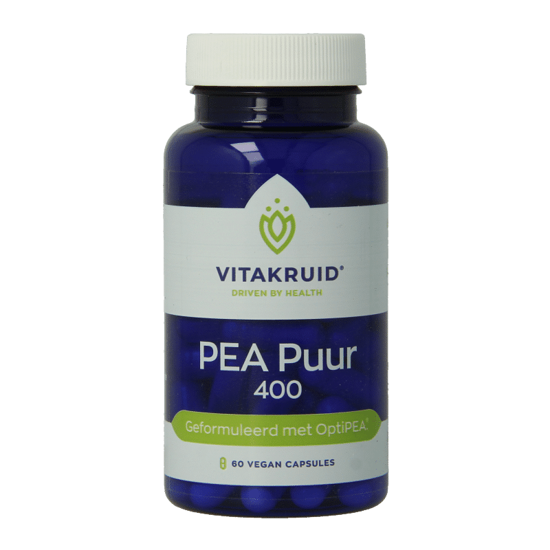 8717438691176_A1N1.png Vitakruid PEA Puur 400 OptiPEA Palmitoylethanolamide - Afbeelding 1
