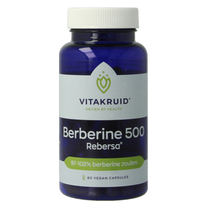 Vitakruid Berberine 500 Rebersa 97-102% berberine zouten
