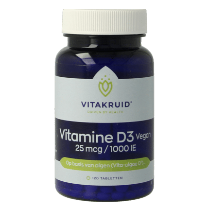 Vitakruid Vitamine D3 Vegan 25 mcg / 1000 IE