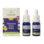 Vitakruid Vitamine K & D baby druppels 10ml - Afbeelding 2