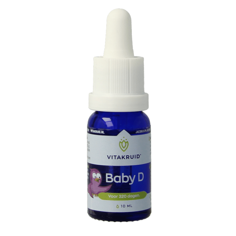 8717438691817_A1N1.png Vitakruid Vitamine D baby druppels - Afbeelding 1