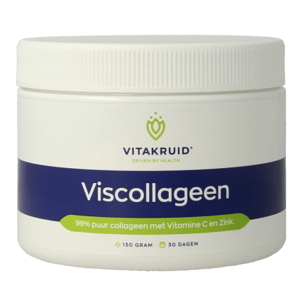 Vitakruid Viscollageen 99% puur collageen vitamine C & zink