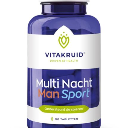 Vitakruid Multi Nacht Man Sport 100% Vegan