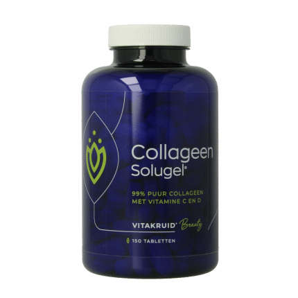 Vitakruid Collageen solugel tabletten met vitamine C en D