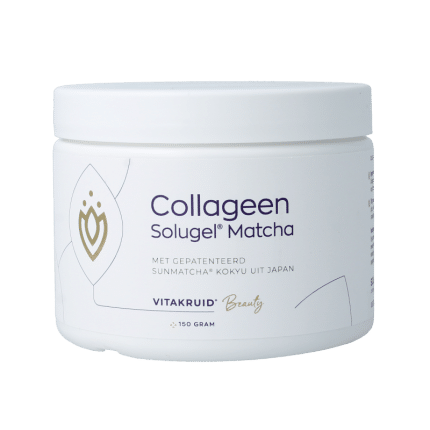 Vitakruid Matcha collageen met sunmatcha & solugel