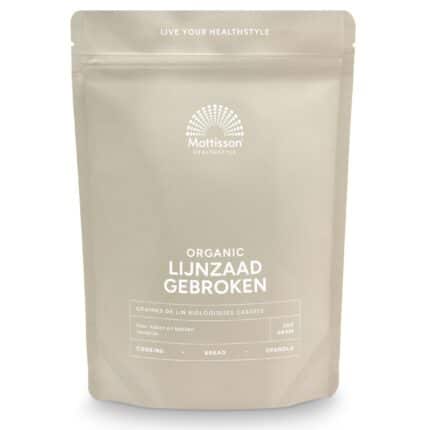 Mattisson Lijnzaad gebroken omega 3 bio