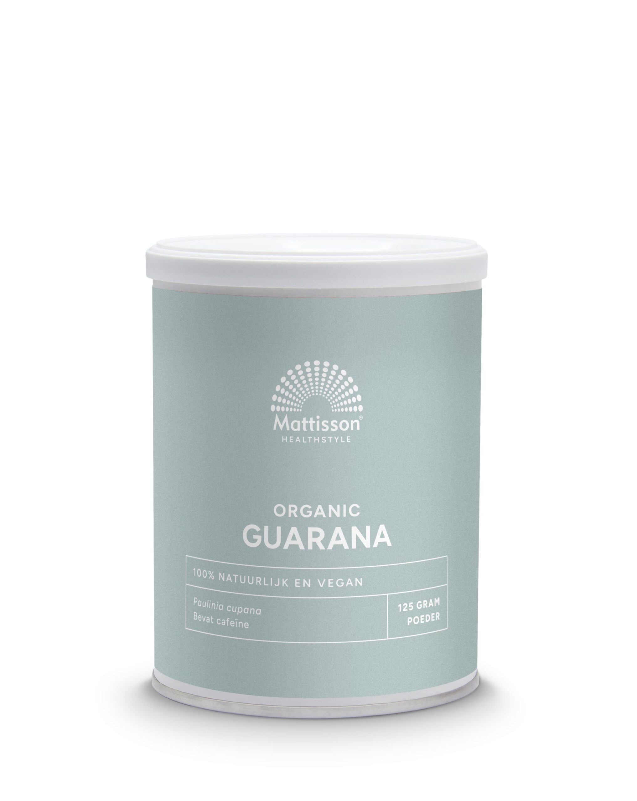 8717677962471_A1N1.jpg Mattisson Guarana poeder bio - Afbeelding 1