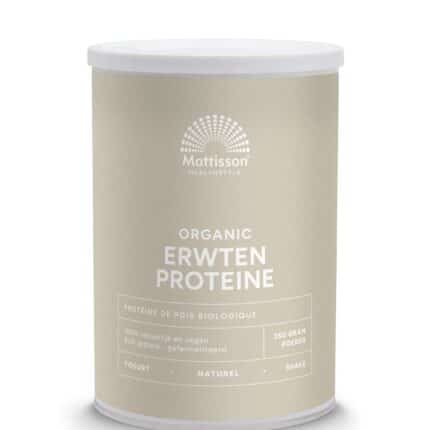 Mattisson Erwten proteine gefermenteerd bio