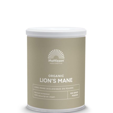 Mattisson Lion's mane poeder bio