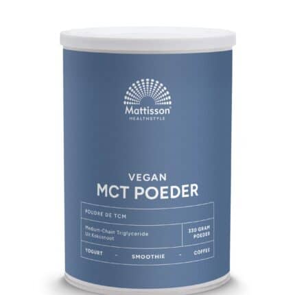 Mattisson Vegan MCT poeder coconut pure